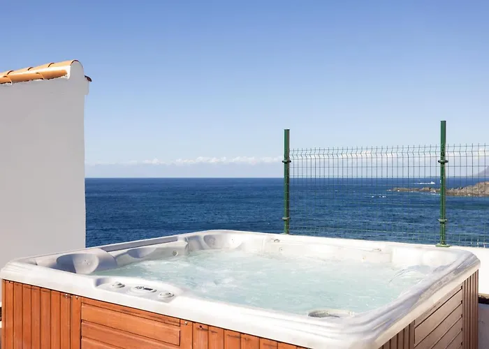 Privada Mirador De La Gomera Con Jacuzzi * 圣地亚哥港
